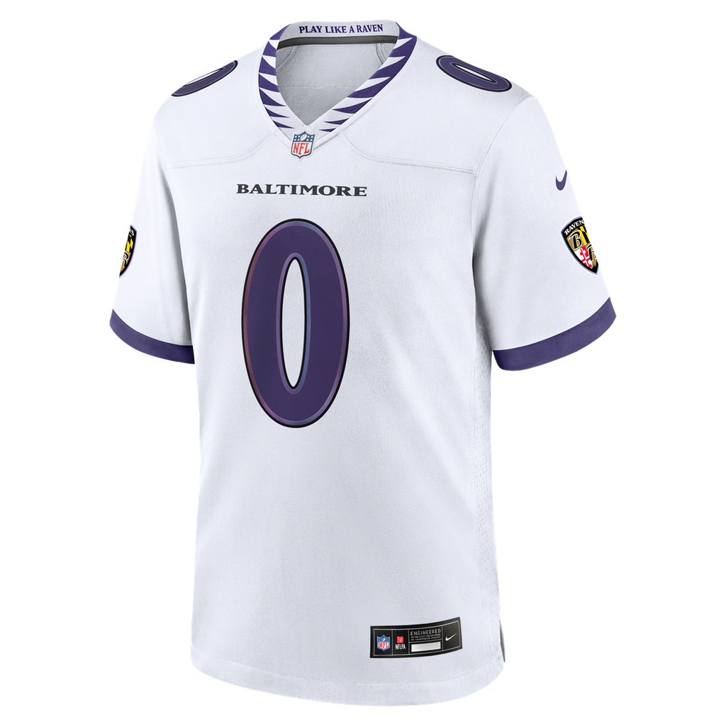 Roquan Smith Baltimore Ravens Nike Alternate Game Jersey - Purple