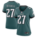 Quinyon Mitchell Philadelphia Eagles Nike Women's Team Game Jersey -  Midnight Green