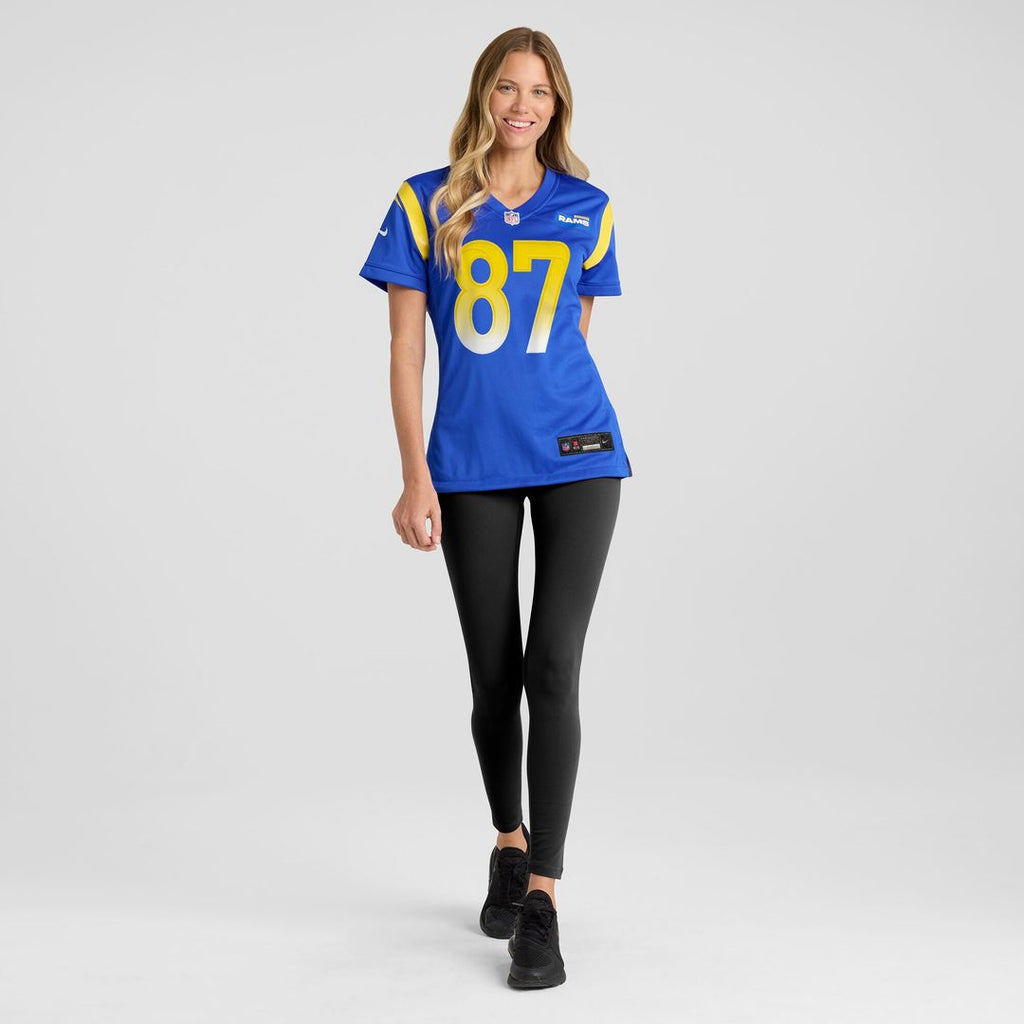 Davis Allen Los Angeles Rams Nike Women's Home Game Jersey - Royal