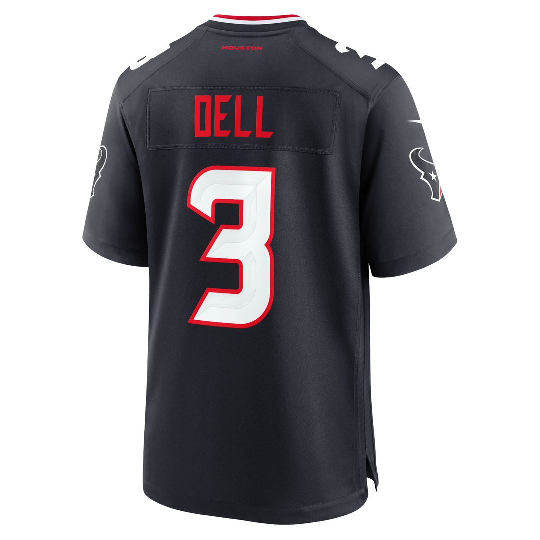Tank Dell Houston Texans Nike Game Jersey -  White