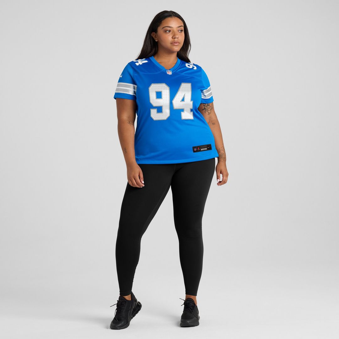 Mekhi Wingo Detroit Lions Nike Women's Team Game Jersey -  Blue