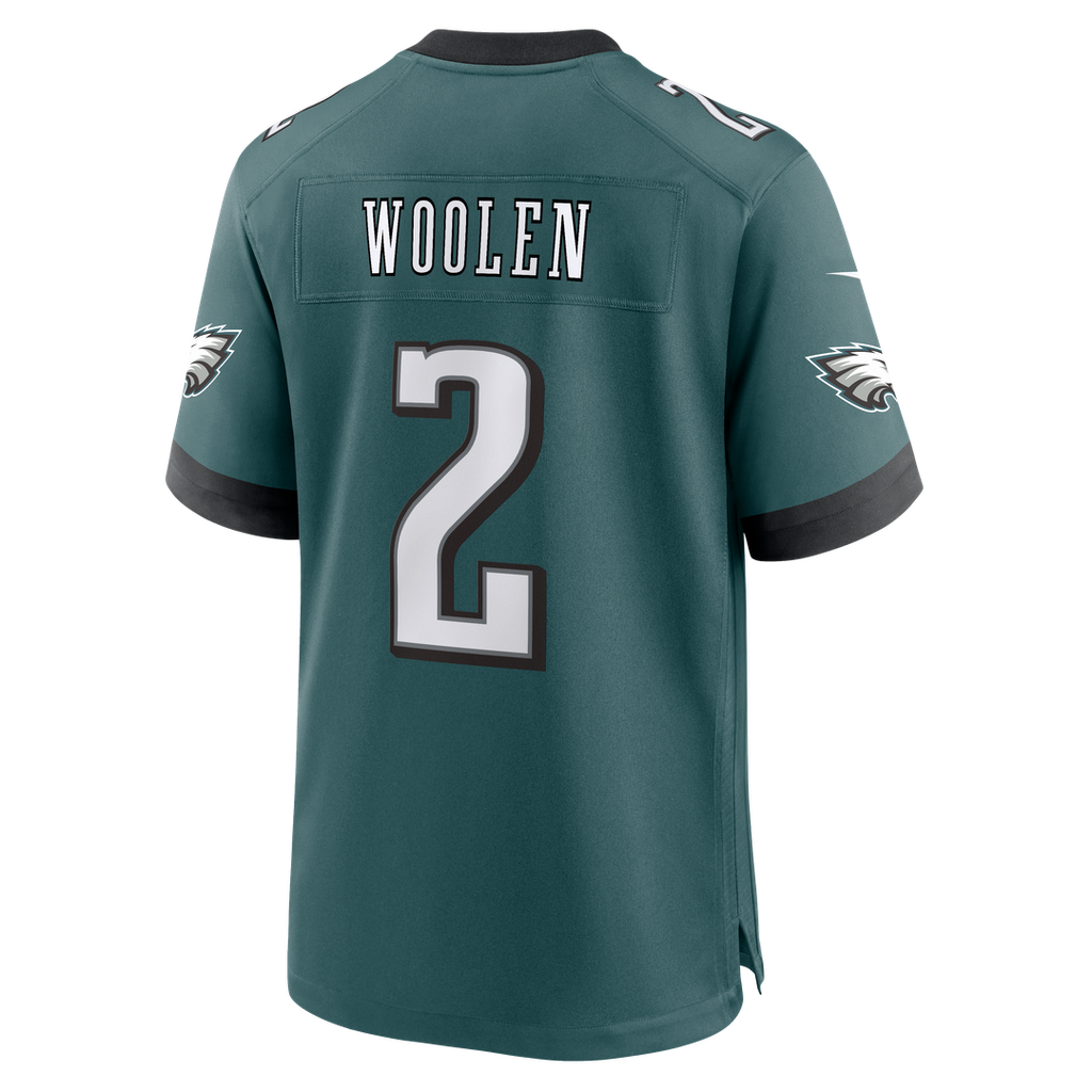 Tariq Woolen Philadelphia Eagles Nike Alternate Game Jersey -  Kelly Green