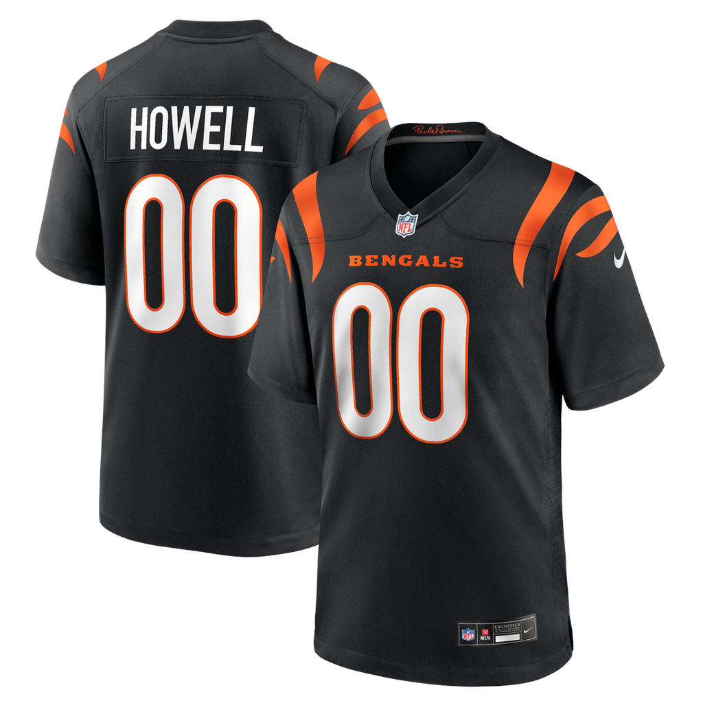 Cashius Howell Cincinnati Bengals Nike Team Game Jersey - Black