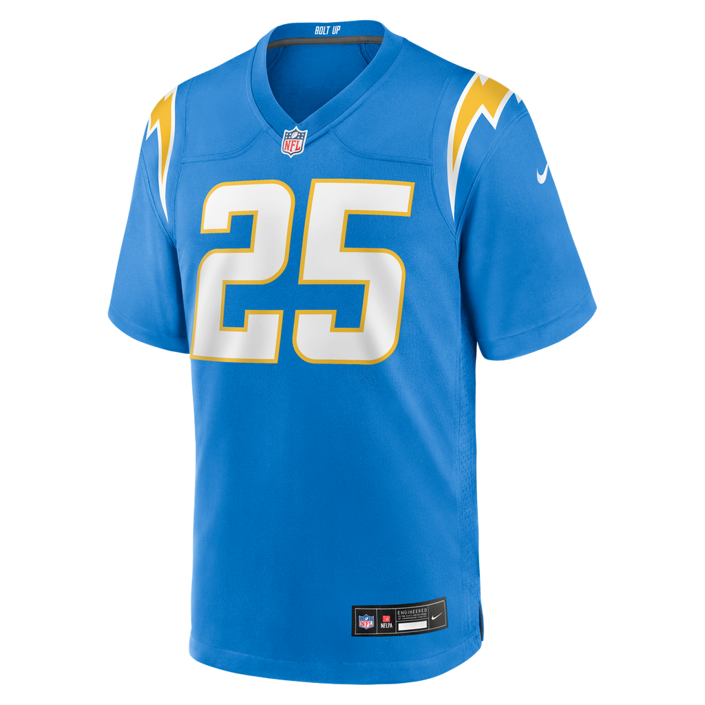 Joshua Kelley Los Angeles Chargers Nike Game Jersey - Powder Blue