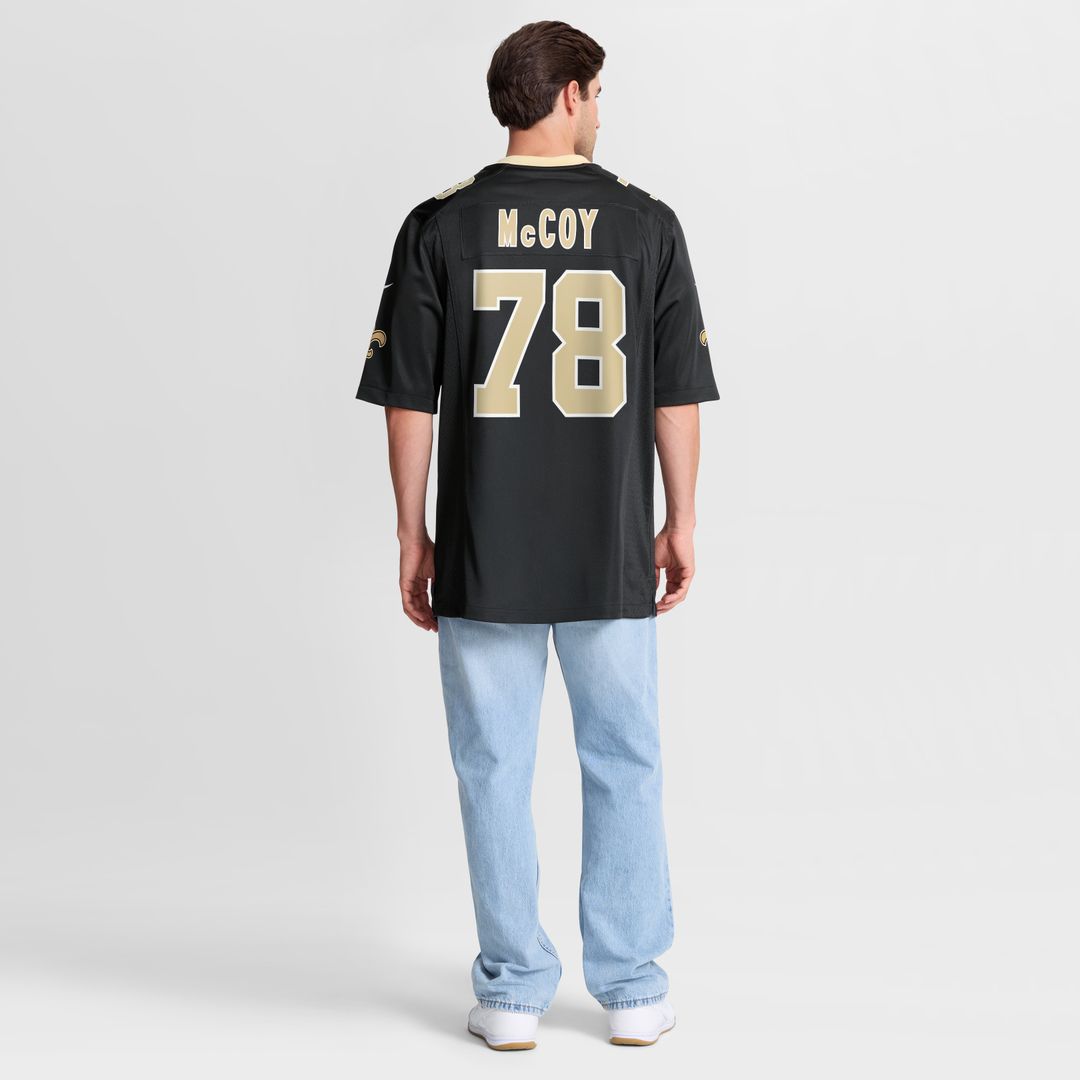 Erik Mccoy New Orleans Saints Nike Game Jersey - Black