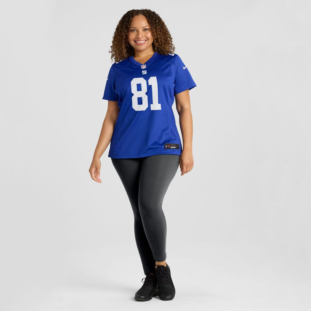 Beaux Collins New York Giants Nike Women's Team Game Jersey -  Royal