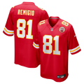 Nikko Remigio Kansas City Chiefs Nike Team Game Jersey -  Red