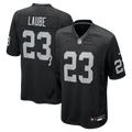 Dylan Laube Las Vegas Raiders Nike Team Game Jersey -  Black