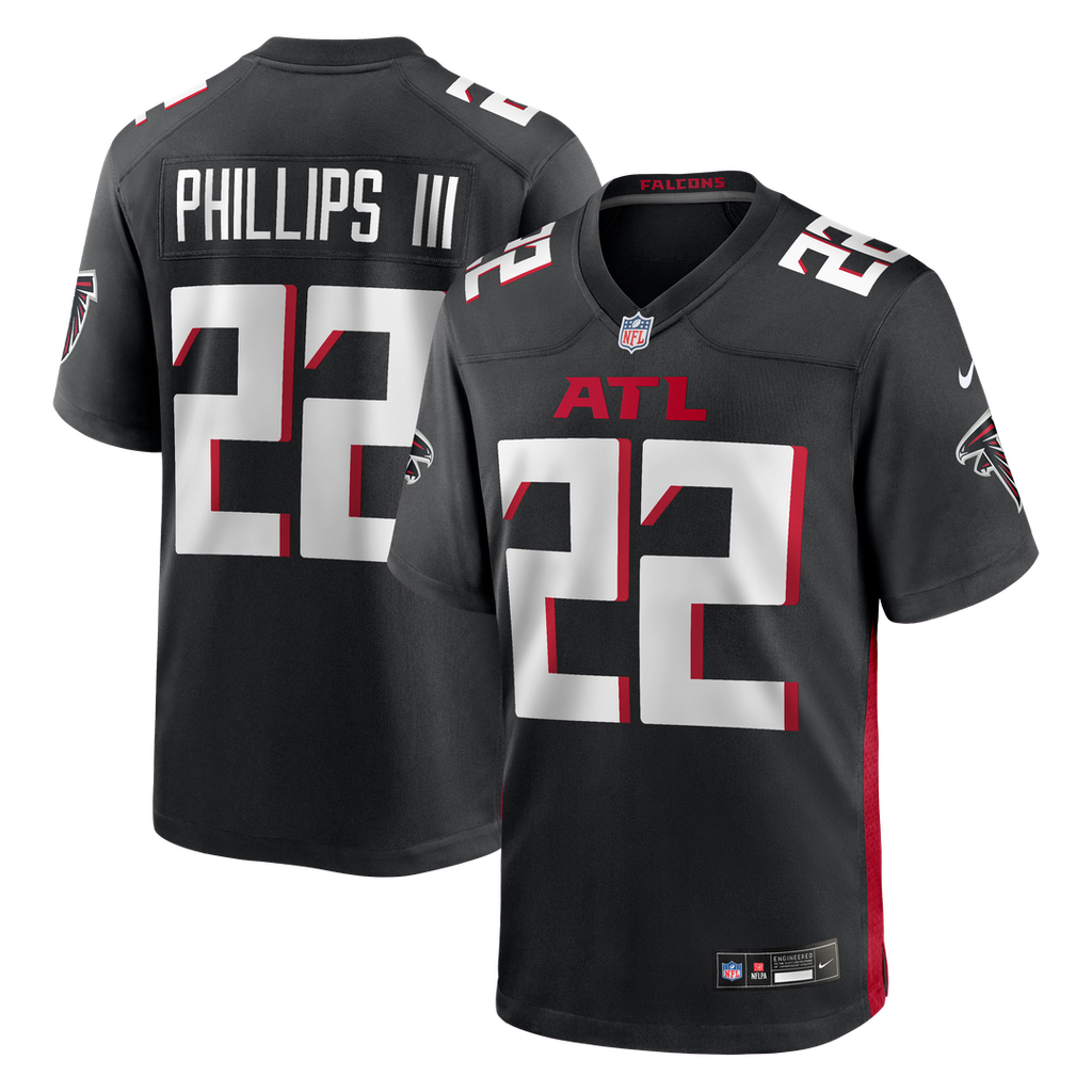 Clark Phillips III Atlanta Falcons Nike Team Game Jersey -  Black