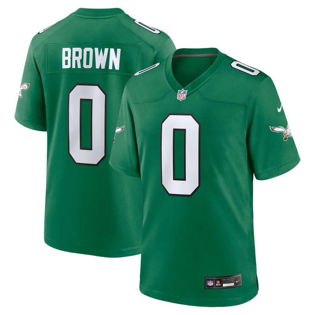 Marquise Brown Philadelphia Eagles Nike Alternate 2 Game Jersey -  Kelly Green