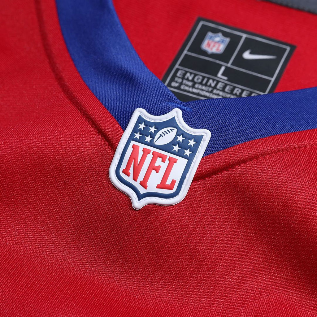 Jalin Hyatt New York Giants Nike Alternate Player Game Jersey - Century Red
