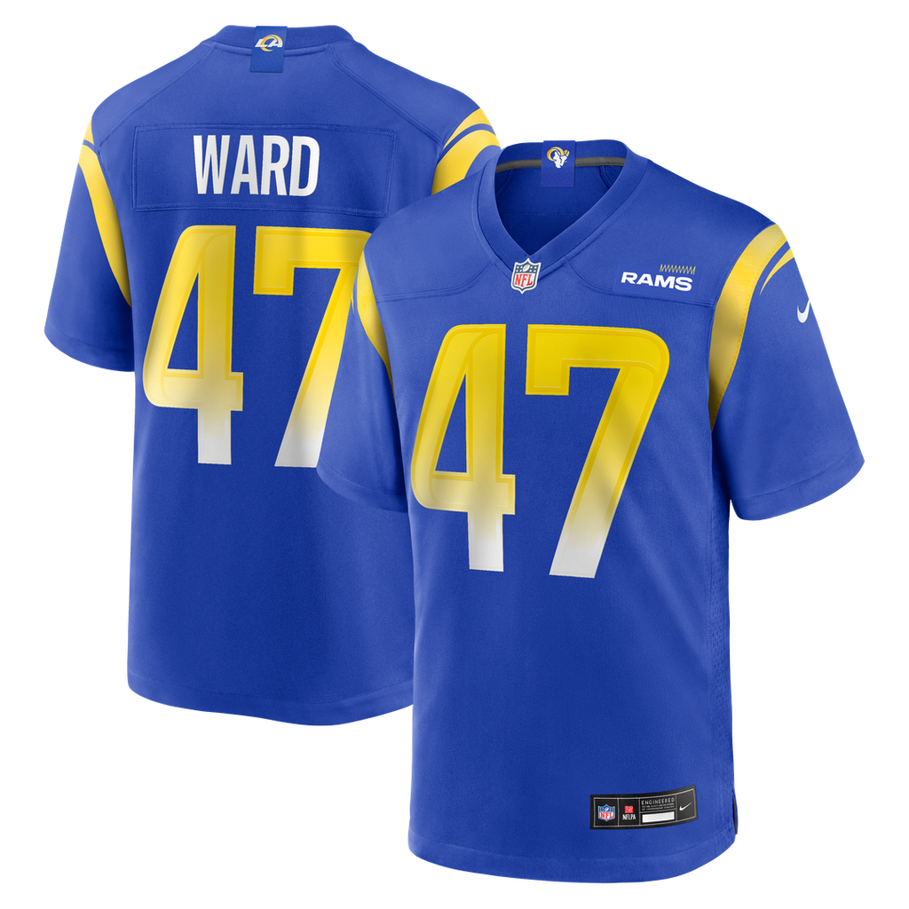 Alex Ward Los Angeles Rams Nike Home Game Jersey - Royal