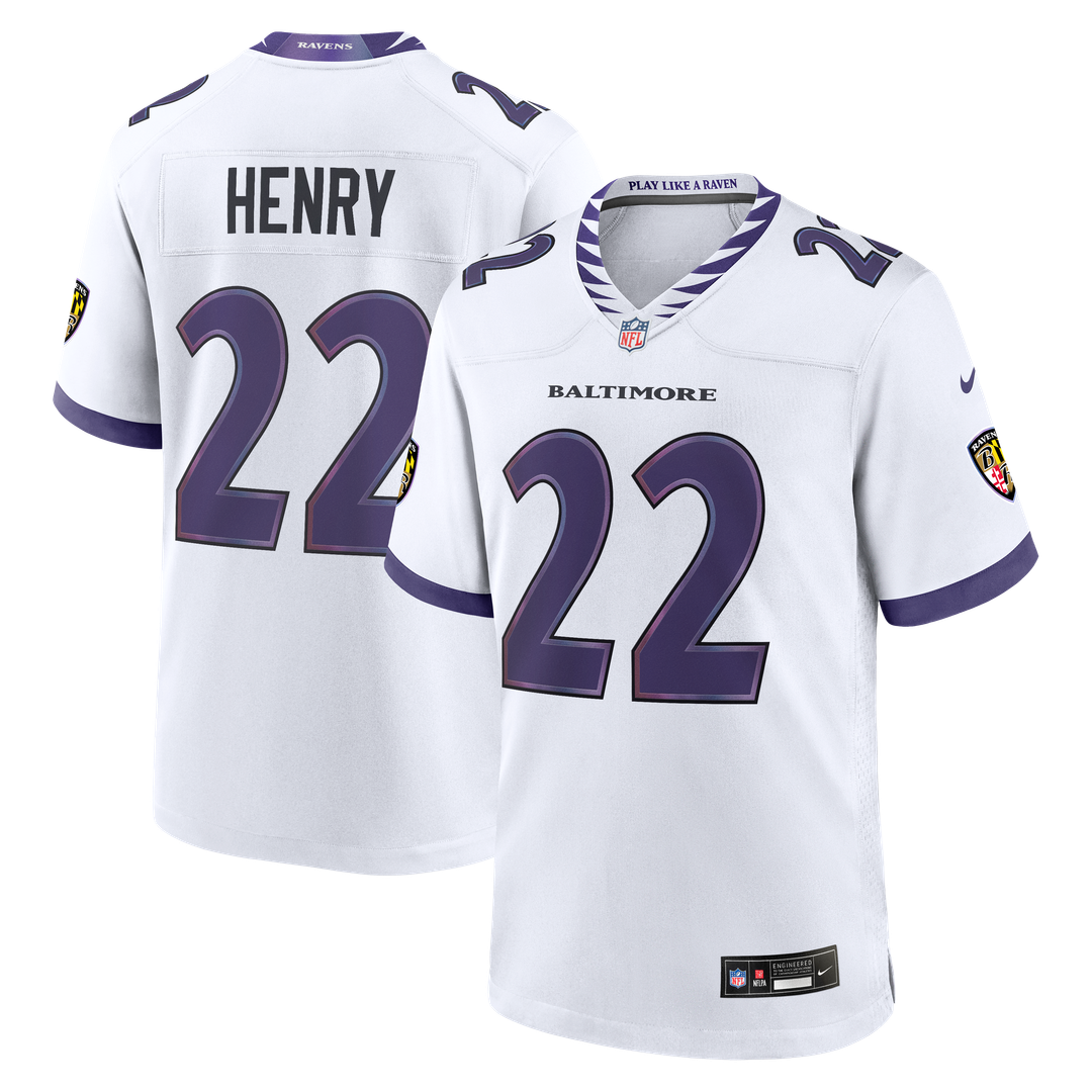 Derrick Henry Baltimore Ravens Nike Alternate Game Jersey - Black