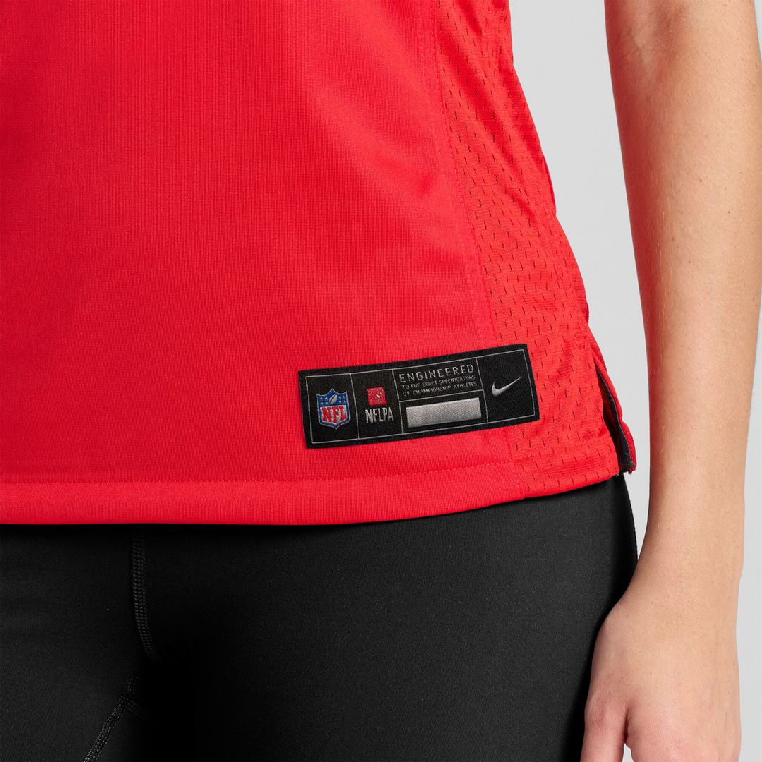 Nikko Remigio Kansas City Chiefs Nike Women's Team Game Jersey -  Red