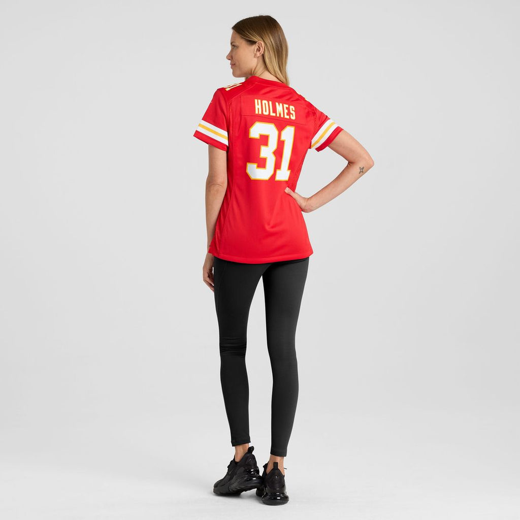 Priest Holmes Kansas City Chiefs Nike Women's Game Retired Player Jersey - Red