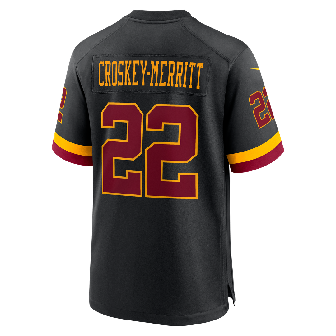 Jacory Croskey-Merritt Washington Commanders Nike Game Super Bowl Era Jersey - White
