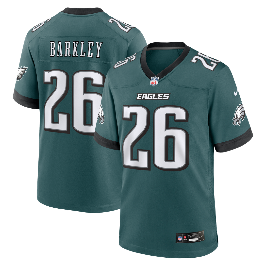 Saquon Barkley Philadelphia Eagles Nike Game Jersey -  White