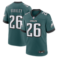 Saquon Barkley Philadelphia Eagles Nike Team Game Jersey -  Midnight Green