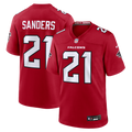 Deion Sanders Atlanta Falcons Nike Retired Player Game Jersey - Red