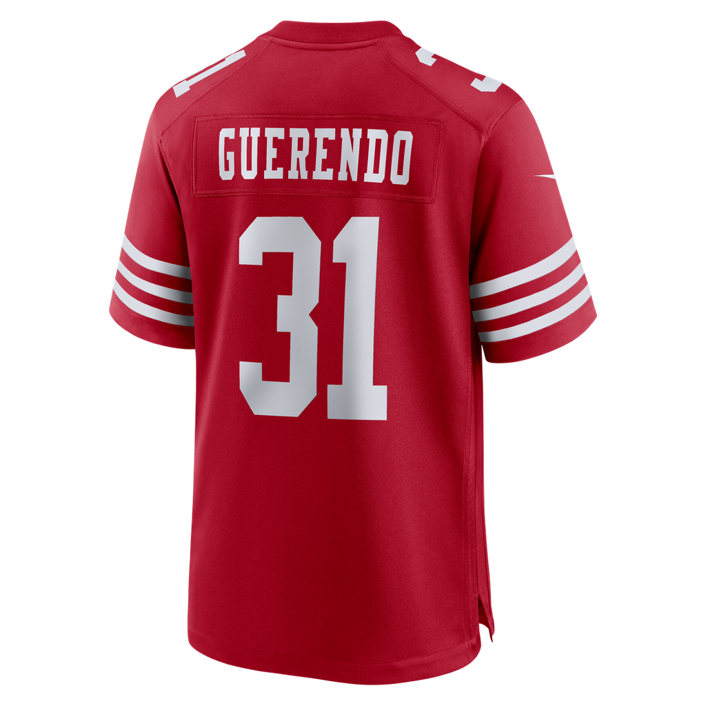 Isaac Guerendo San Francisco 49ers Nike  Game Jersey -  Scarlet