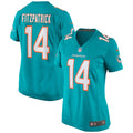 Ryan Fitzpatrick Miami Dolphins Nike Women's Game Jersey - Aqua