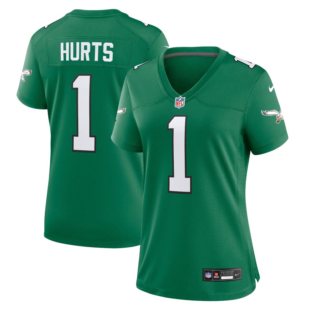 Jalen Hurts Philadelphia Eagles Nike Women's Game Jersey -  White