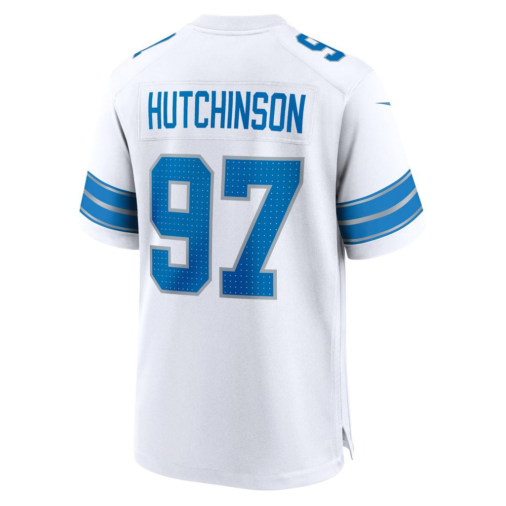 Aidan Hutchinson Detroit Lions Nike 2nd Alternate Game Jersey - Black
