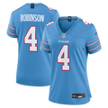 Wan'Dale Robinson Tennessee Titans Nike Women's Team Game Jersey - Light Blue