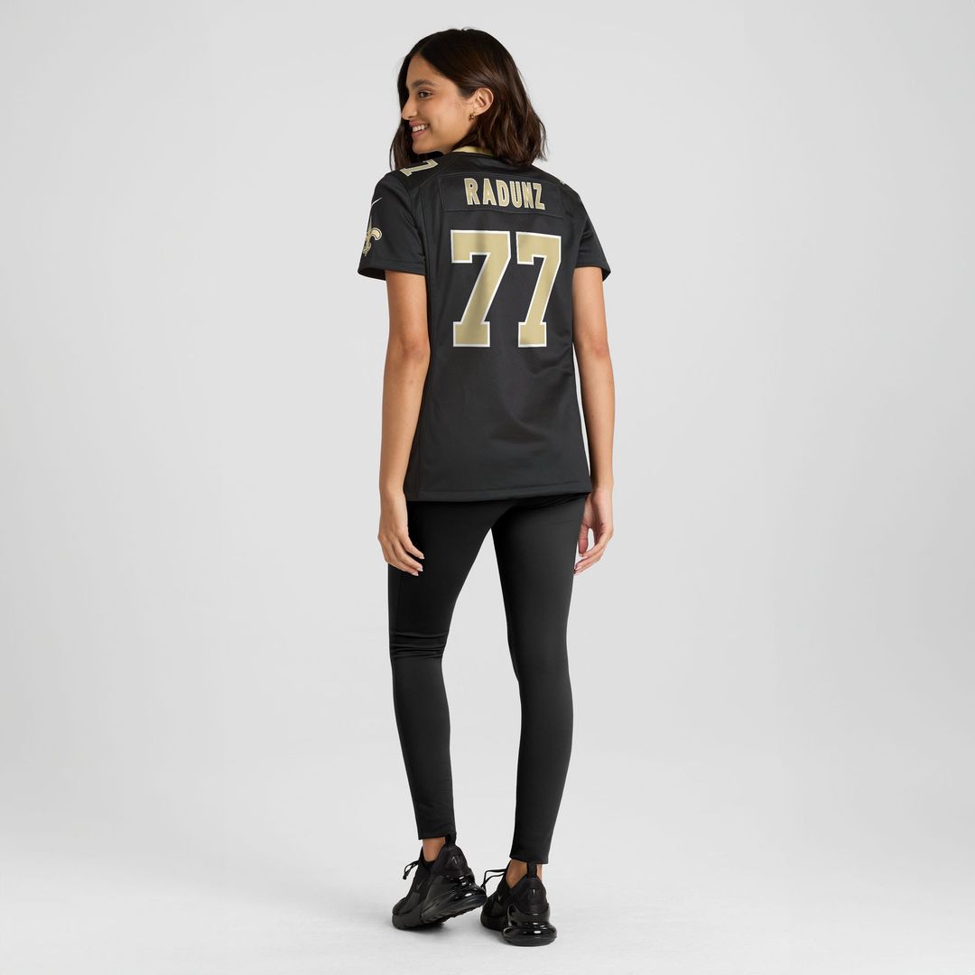 Dillon Radunz New Orleans Saints Nike Women's Team Game Jersey -  Black