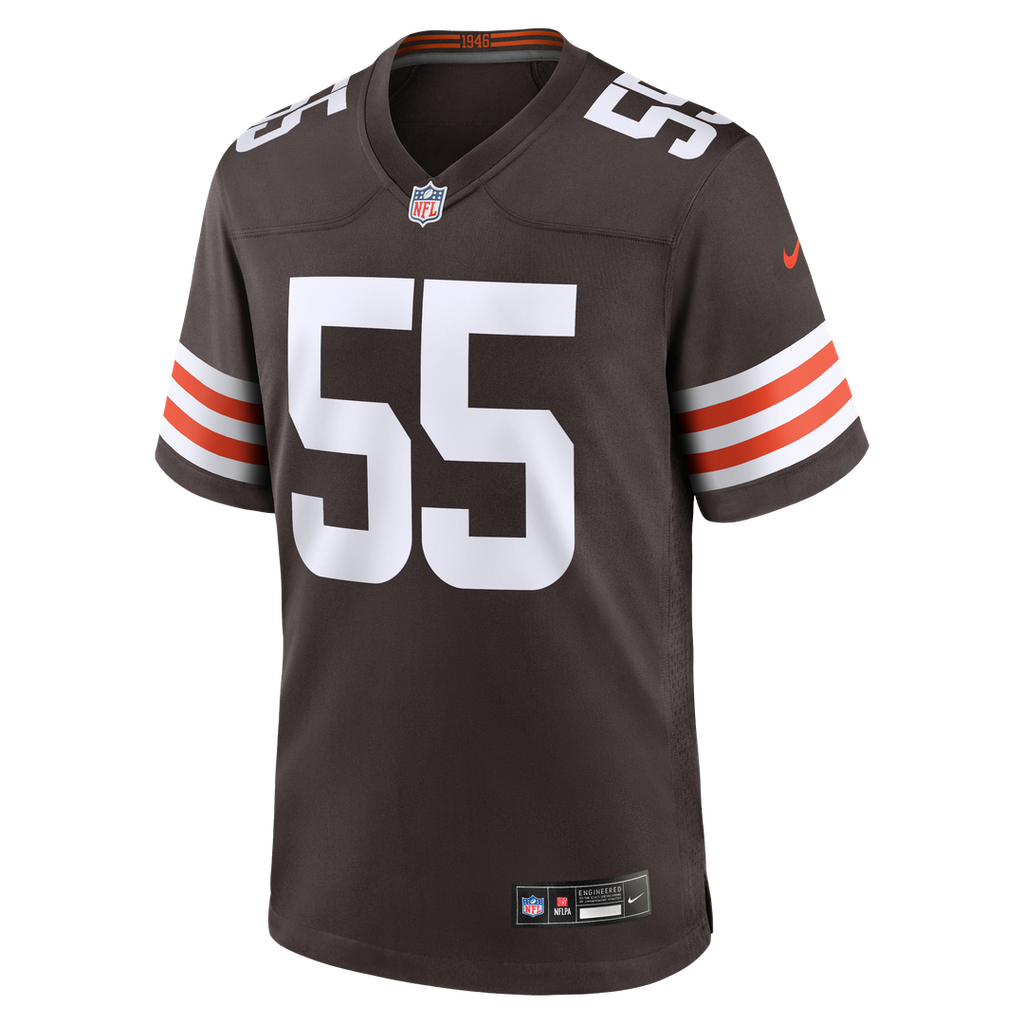 Ethan Pocic Cleveland Browns Nike Game Jersey - Brown