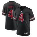 Jeremiyah Love Arizona Cardinals Nike Alternate Game Player Jersey - Black