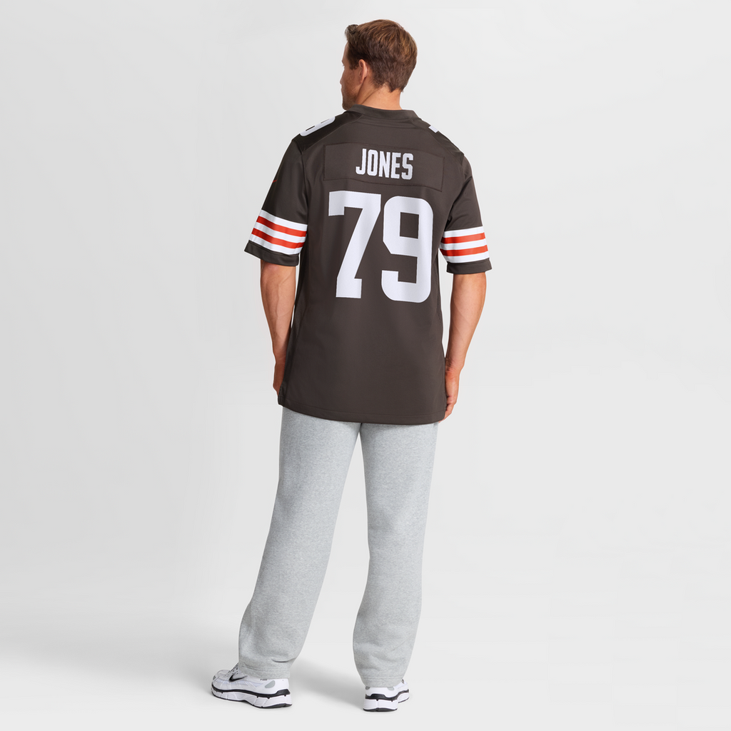 Dawand Jones Cleveland Browns Nike Team Game Jersey -  Brown