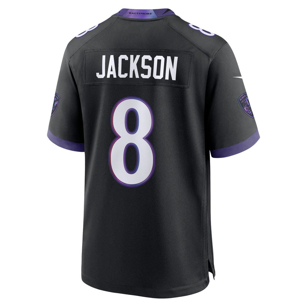 Lamar Jackson Baltimore Ravens Nike Alternate Game Jersey - Purple