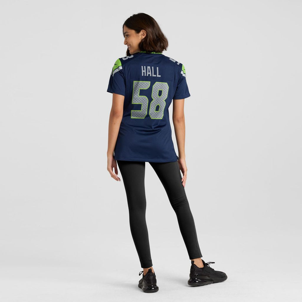 Derick Hall Seattle Seahawks Nike Women's Team Game Jersey -  College Navy