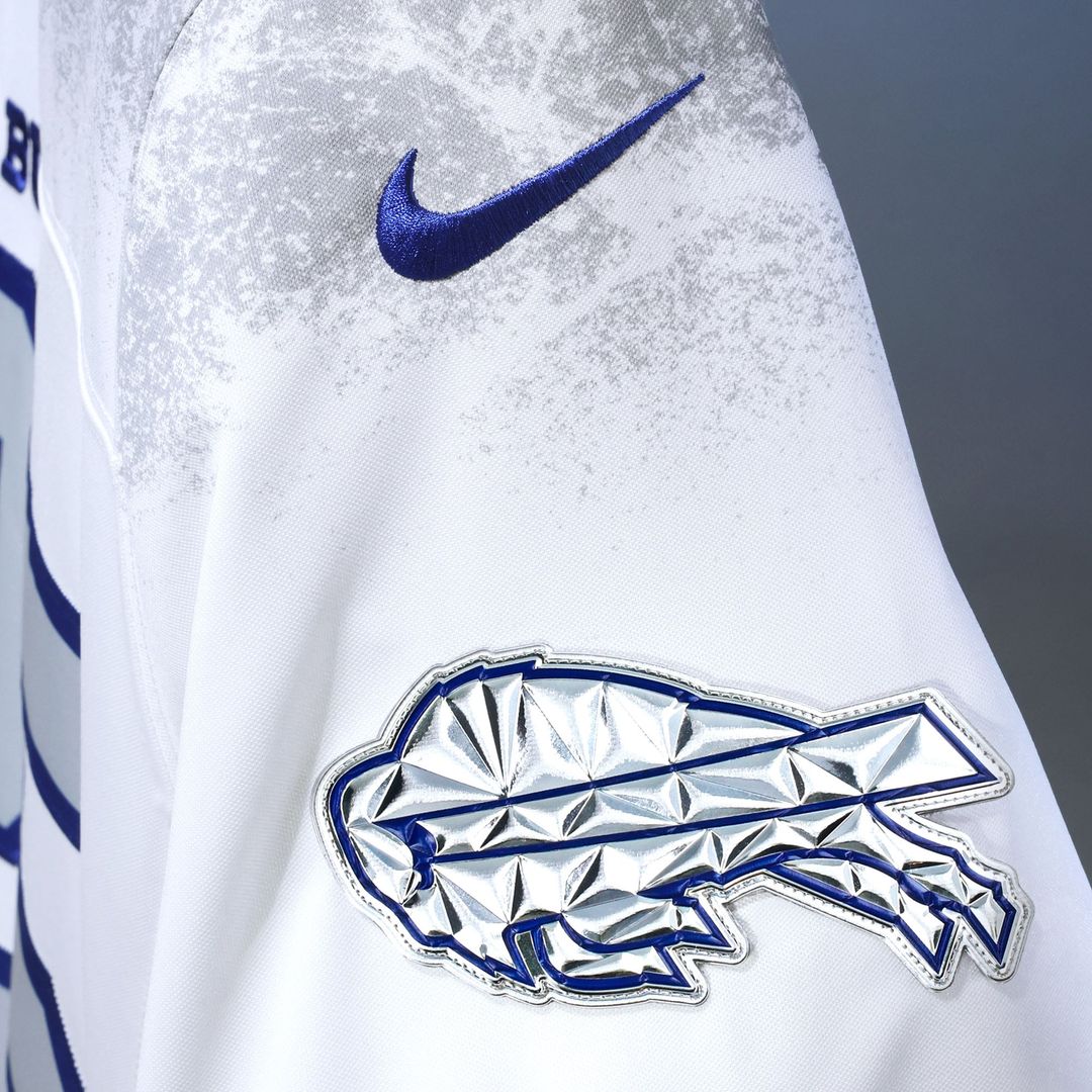 Josh Allen Buffalo Bills Nike 2025 Rivalries Collection Stitched Limited Jersey - White