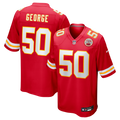 Brandon George Kansas City Chiefs Nike Team Game Jersey -  Red