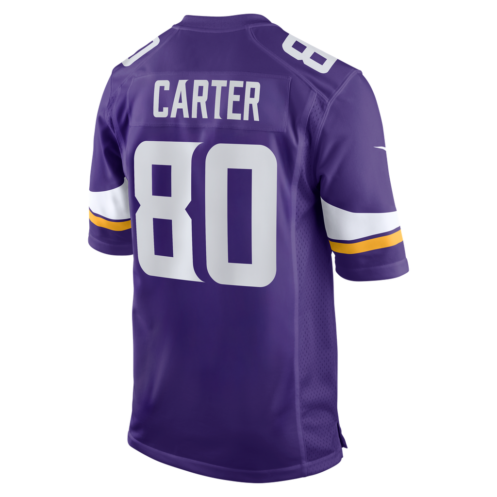 Cris Carter Minnesota Vikings Nike Game Retired Player Jersey - Purple