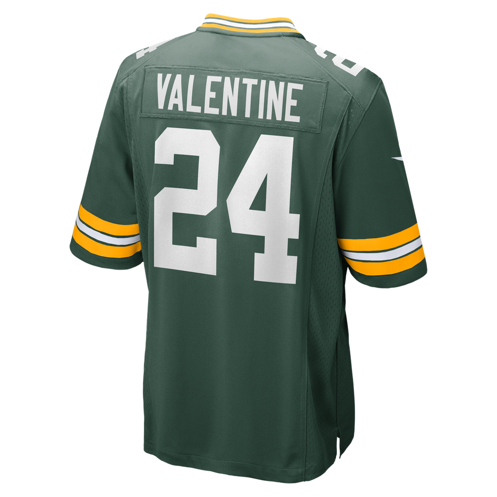Carrington Valentine Green Bay Packers Nike  Game Jersey -  Green