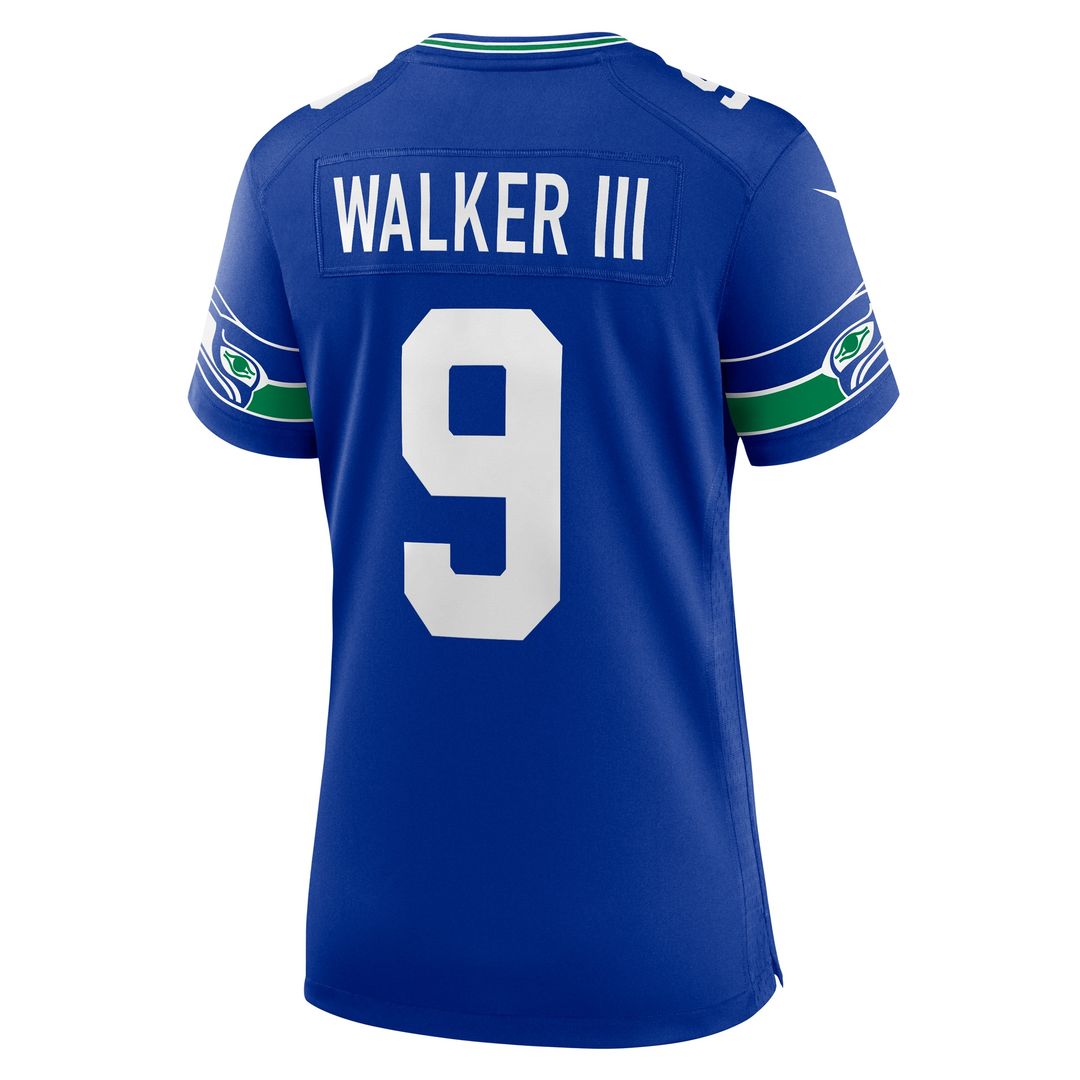 Kenneth Walker III Seattle Seahawks Nike Women's Player Jersey - Navy