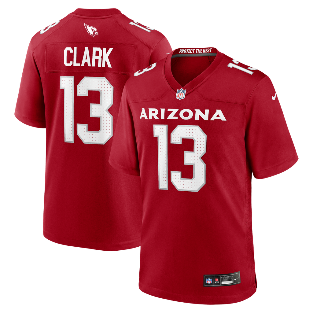 Kei'Trel Clark Arizona Cardinals Nike  Game Jersey -  Cardinal