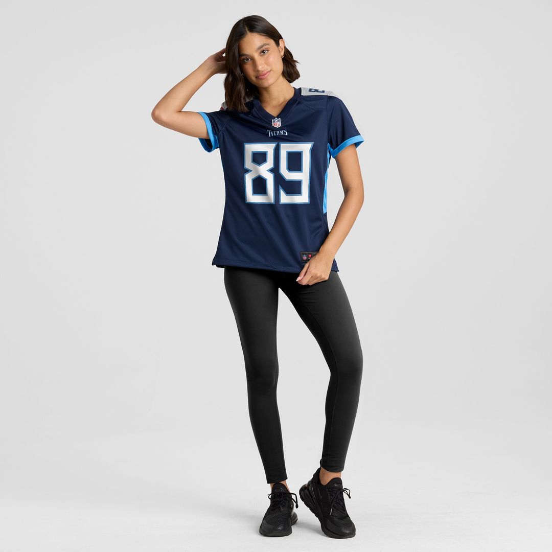 Frank Wycheck Tennessee Titans Nike Women's Game Retired Player Jersey - Navy