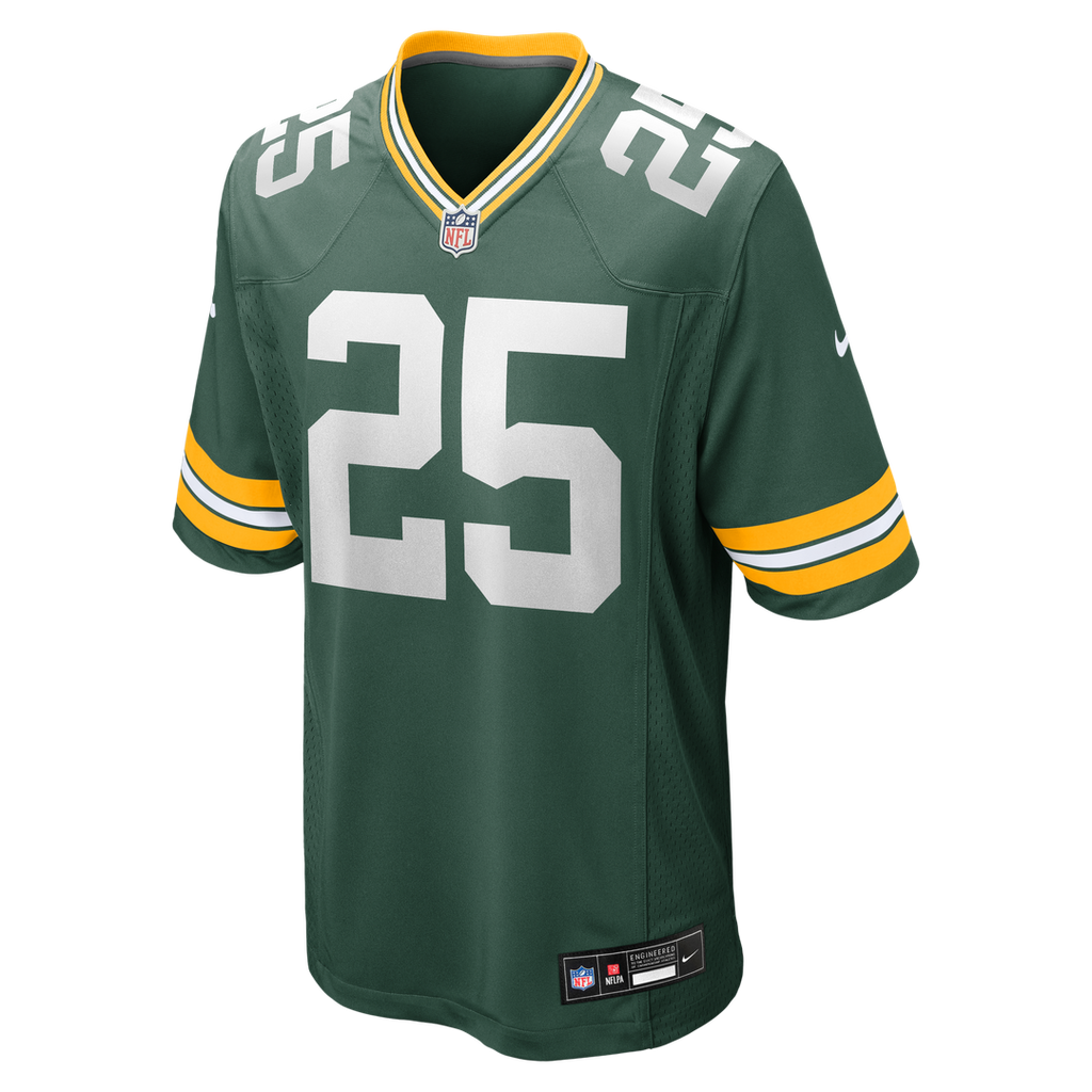 Keisean Nixon Green Bay Packers Nike Game Player Jersey - Green