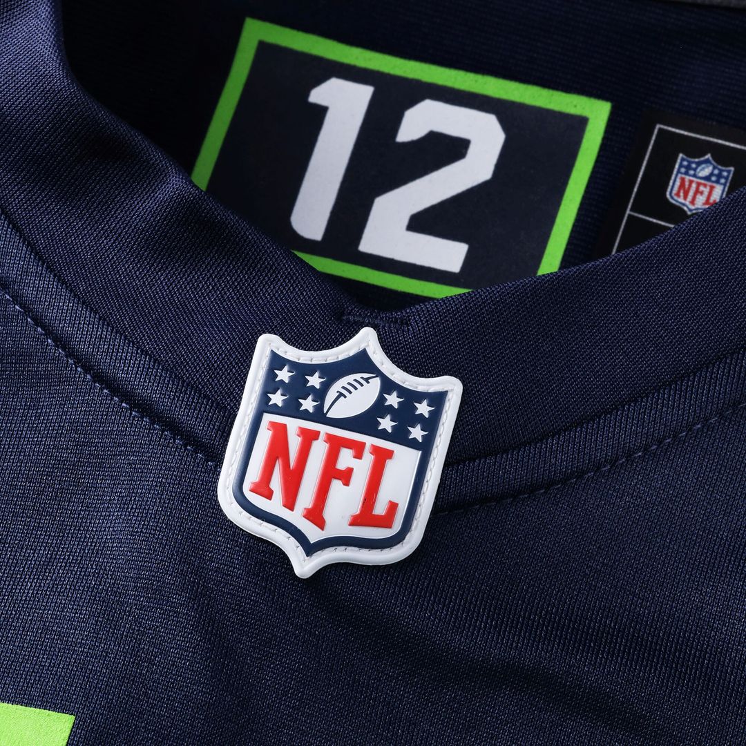 Eric Saubert Seattle Seahawks Nike Team Game Jersey -  College Navy