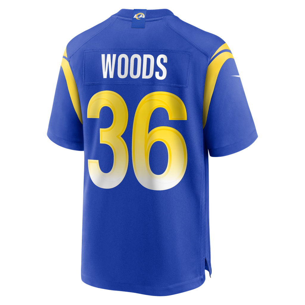 Charles Woods Los Angeles Rams Nike Game Jersey -  Royal