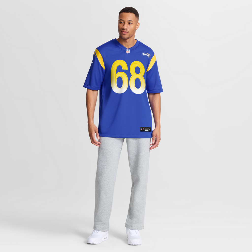 Mike McAllister Los Angeles Rams Nike Home Game Jersey - Royal