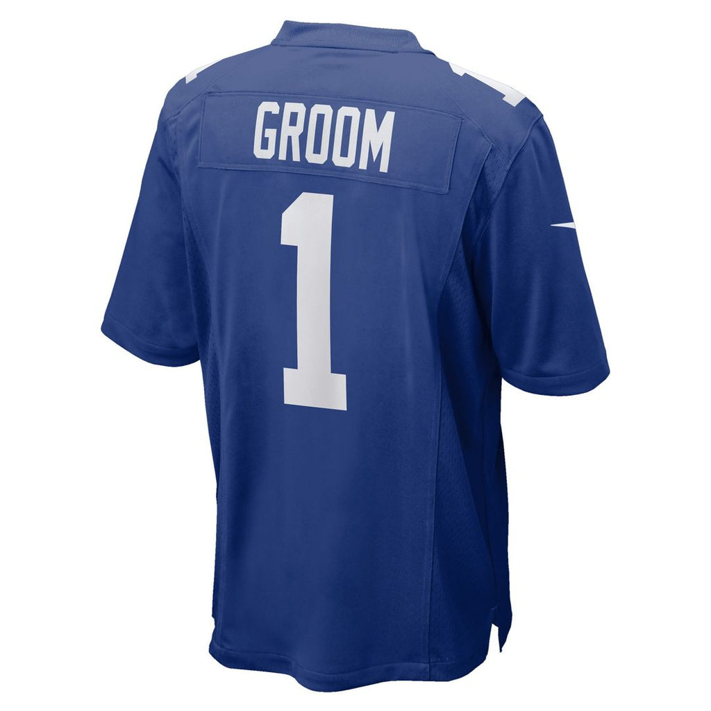 Number 1 Groom New York Giants Nike Game Jersey - Royal