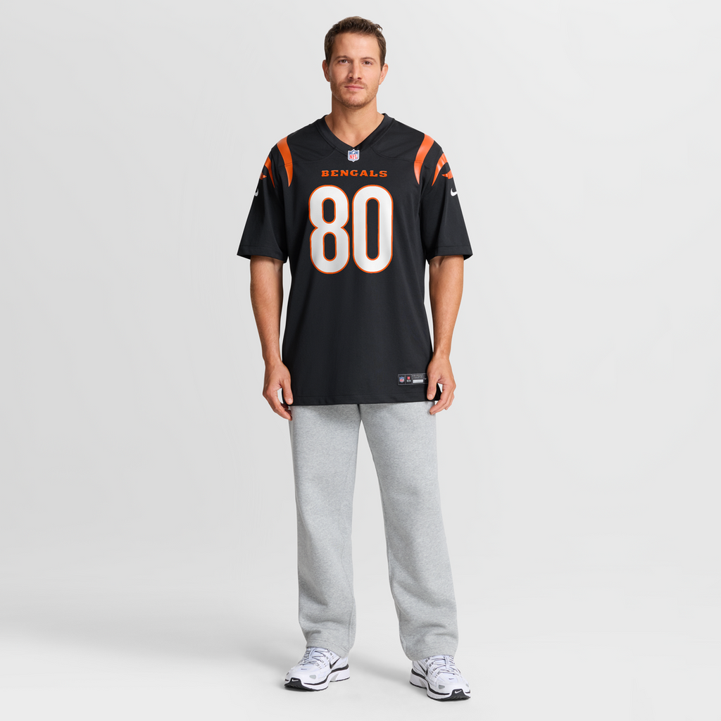 Andrei Iosivas Cincinnati Bengals Nike Team Game Jersey -  Black