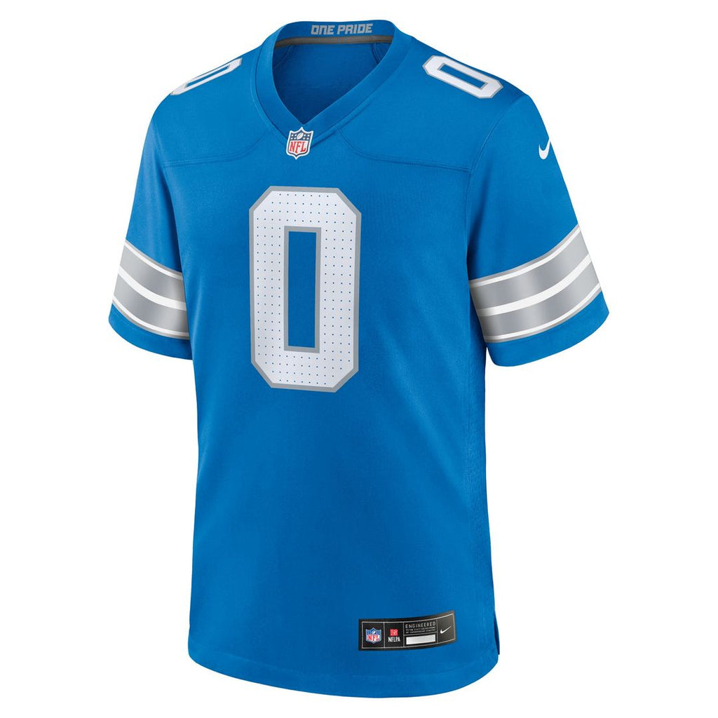 Jahmyr Gibbs Detroit Lions Nike Game Player Jersey - Blue
