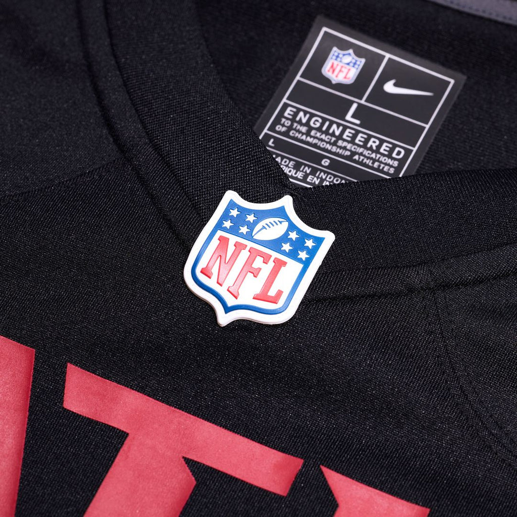 Jack Nelson Atlanta Falcons Nike Team Game Jersey -  Black
