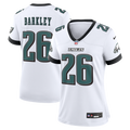 Saquon Barkley Philadelphia Eagles Nike Women's Game Jersey -  White